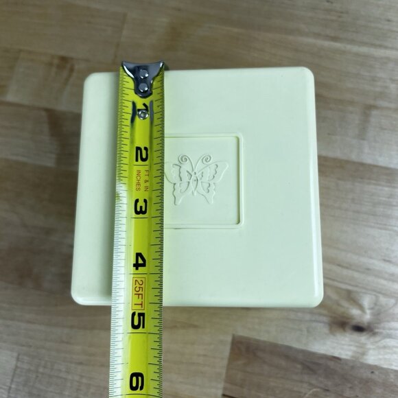 Jean Nate Perfumed Bath Powder Sealed 6 oz w Puff Square‎ NOS New Old Stock - Picture 8 of 9